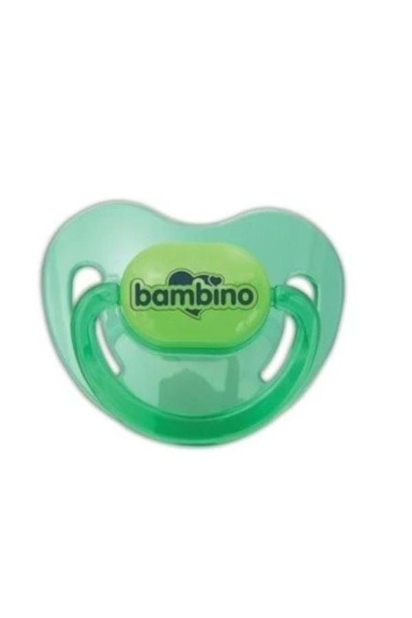 Bambino Silikon Damaklı Emzik No:3 / Yeşil / 18+ Ay - Image 1