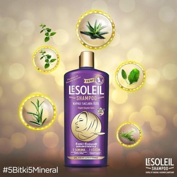 Lesoleil Şampuan Yağlı Saçlar 650 Gr - Image 1