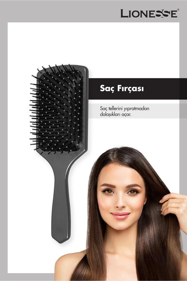 Lionesse Saç Fırçası 8586 -Siyah - Image 1