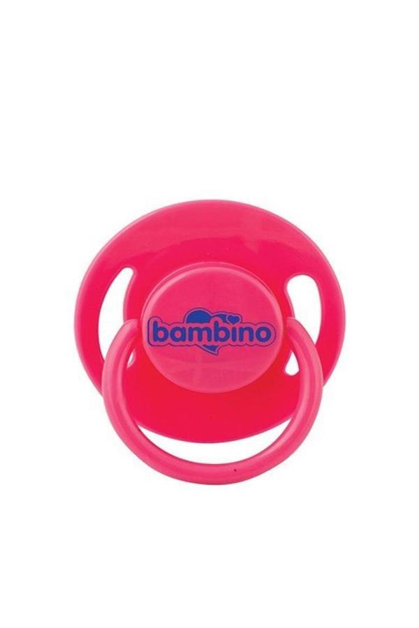 Bambino Emzik Silikon Kiraz Uç No:2 / Pembe / 6-12 Ay - Image 1