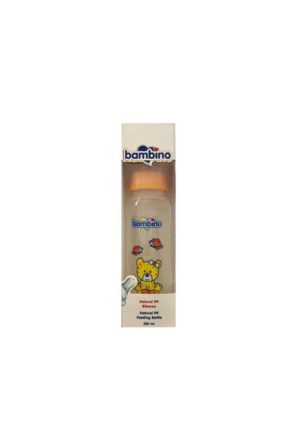 Bambino Natural Pp Desenli Ayıcıklı Biberon 250Ml - Image 1
