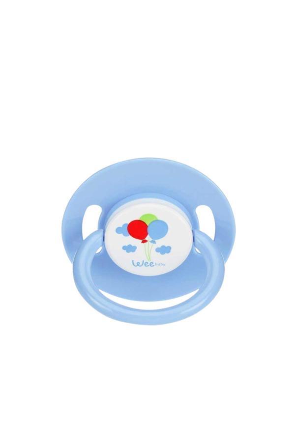 Wee Baby Mat Yuvarlak Gövdeli Yuvarlak Uçlu Emzik No:3 Yoğun Akış 18 Ay - Image 1