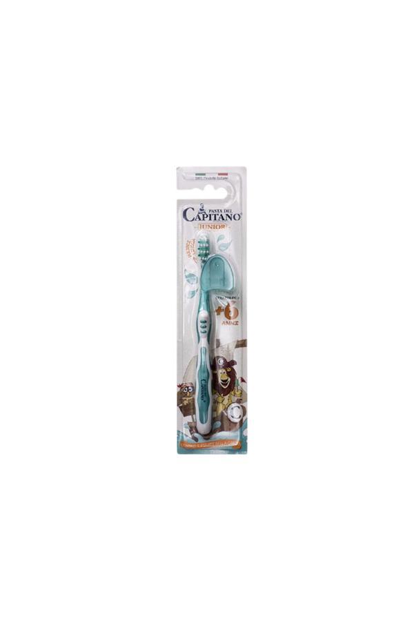 Pasta Del Capitano Junıor 6 Çocuk Diş Fırçası (Yumuşak) Beyaz - Image 1