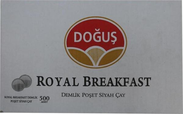 Doğuş Royal Breakfast Demlik Poşet Çay 500x3.2 gr - Image 1