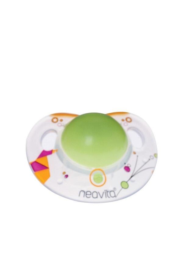 Neavita 15041 Ortodontik Gece Emziği Desenli 0Ay Açık Yeşil - Image 1