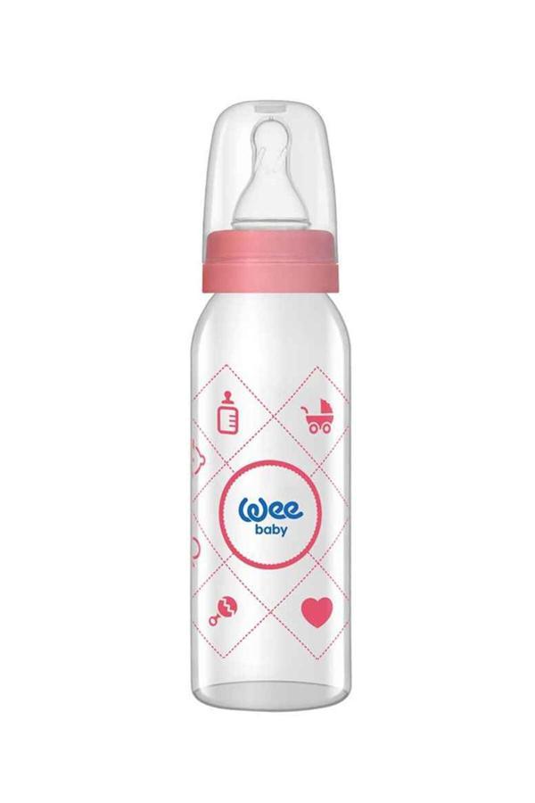 Wee Baby 0-6 Ay Cam Biberon 250 Ml Pembe - Image 1
