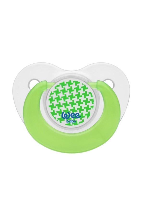 Wee Baby Trend Damaklı Emzik 0-6 Ay No:1 Yeşil Des. K:797 - Image 1