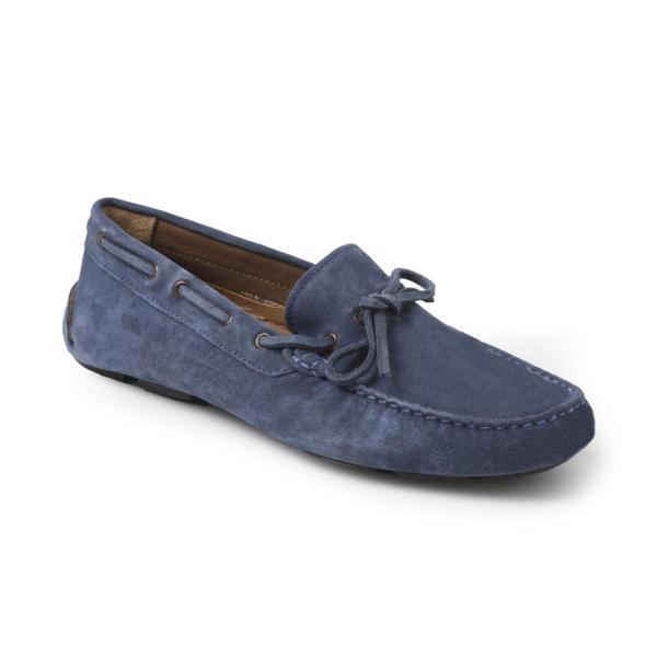 Giuseppe Mengoni Erkek Oxford ( Klasik) MO-7810-7574 Gıuseppe Mengonı Indigo Süet - Image 1