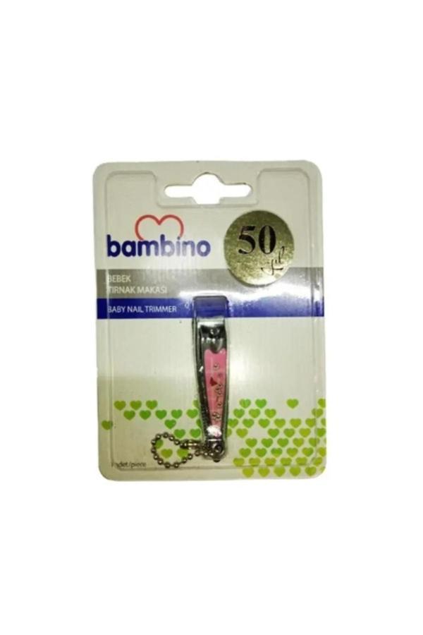 Bambino Bebek Tırnak Makası Kelebek Pembe - Image 1