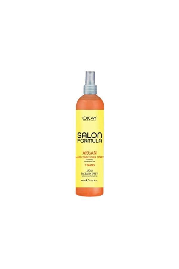 Okay Salon Formula Argan Saç Bakım Spreyi - Kolay Tarama 400 Ml - Image 1