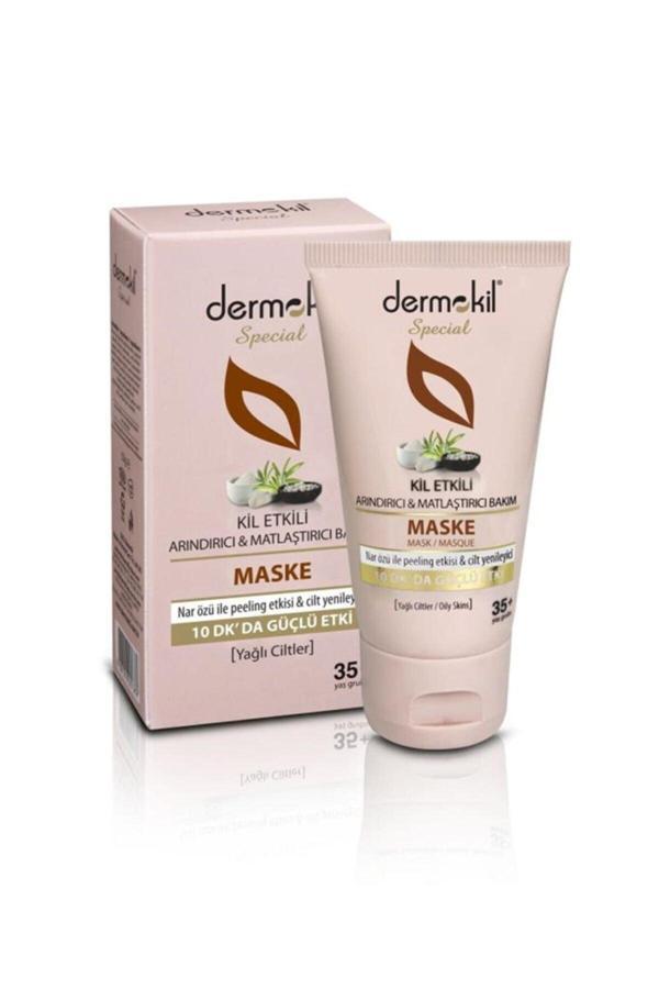 Dermokil Special Nar Özü İle Peeling & Cilt Yenileyici Yağlı Cilt İçin  Maske 50 Ml - Image 1