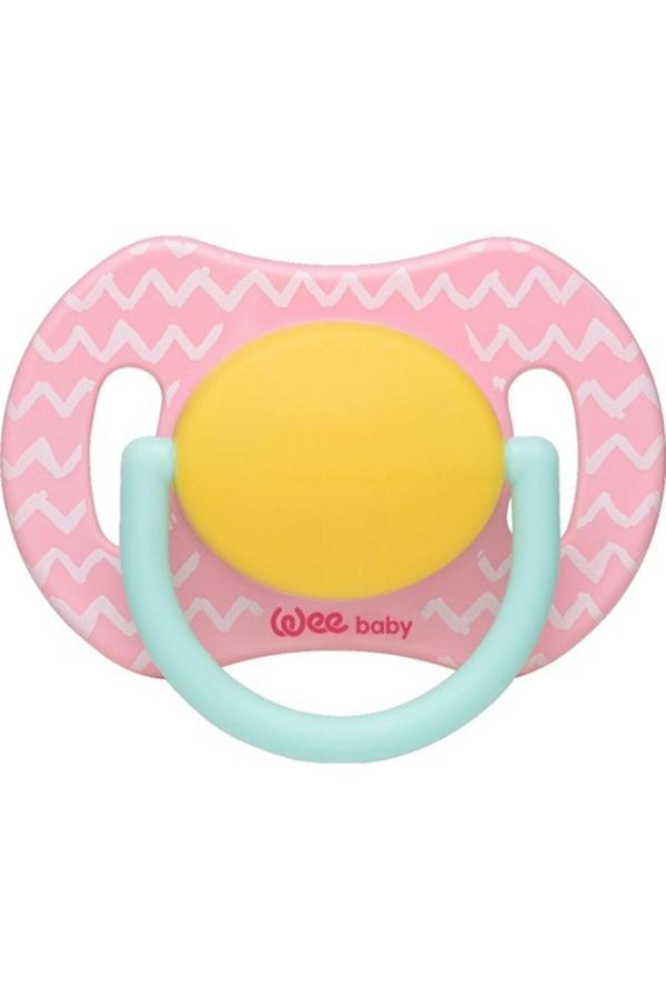 Wee Baby Joy Simetrik Uçlu Emzik No:1 - Pembe - Image 1