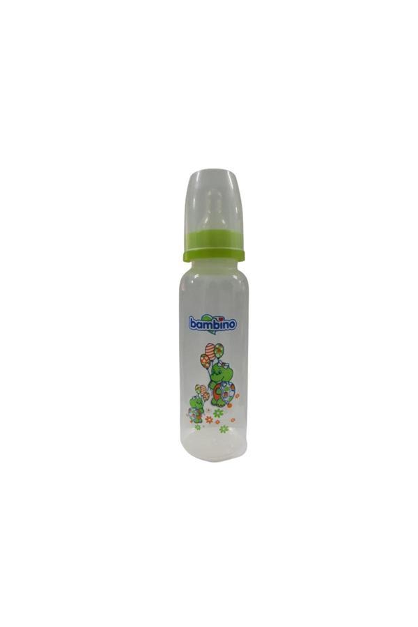 Bambino Bambiş Cam Biberon- Yeşil 225Ml - Image 1
