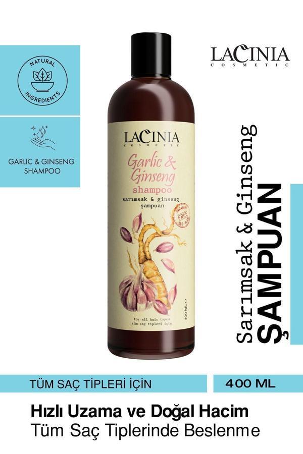 Lacinia Sarımsak & Ginseng Özlü Şampuan 400Ml - Image 1