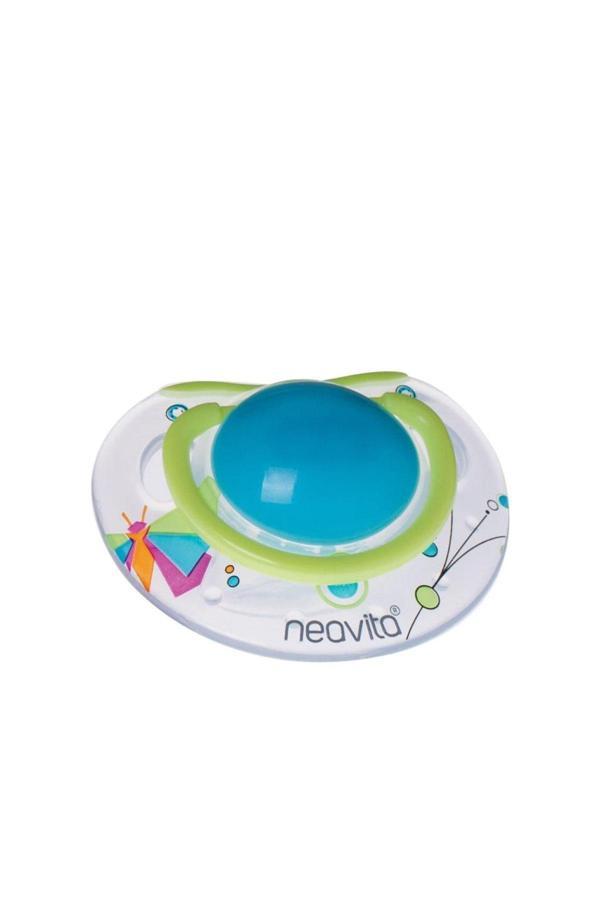 Neavita Ortodontik Gece Emziği Desenli (0 Ay ) Turkuaz - Image 1