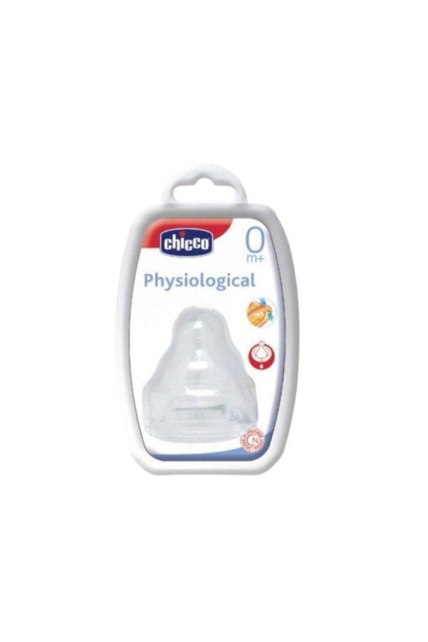 Chicco Physiological 2'Li Silikon Biberon Emziği 0M+ 81625 - Image 1