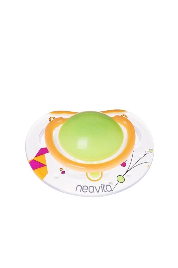 Neavita Ortodontik Gece Emziği Desenli (0 Ay ) Yeşil - Image 1