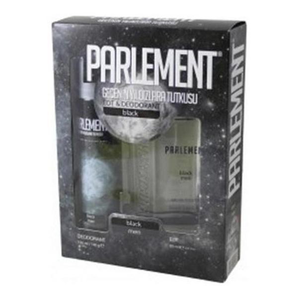 Parlement Black Erkek Parfüm Deodorant Seti  - Image 1