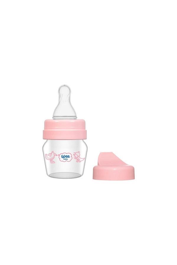 Wee Baby 0-6 Ay Mini Cam Alıştırma Bardağı Seti 30 Ml - Pembe - Image 1