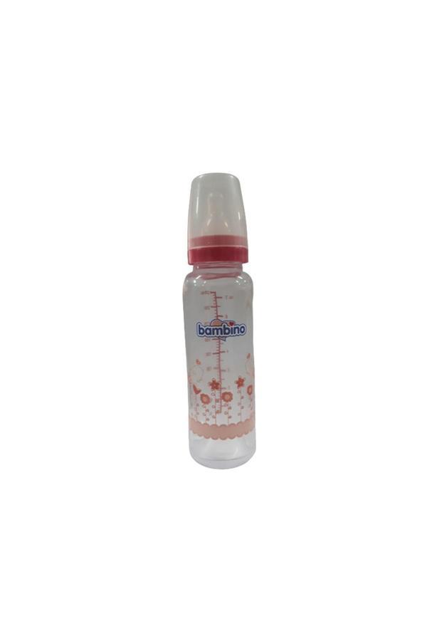 Bambino Bambiş Cam Biberon- Pembe 225Ml - Image 1