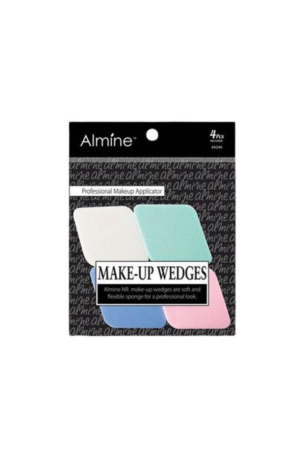 Almine 4244 4' Lü Renkli Makyaj Süngerleri - Image 1