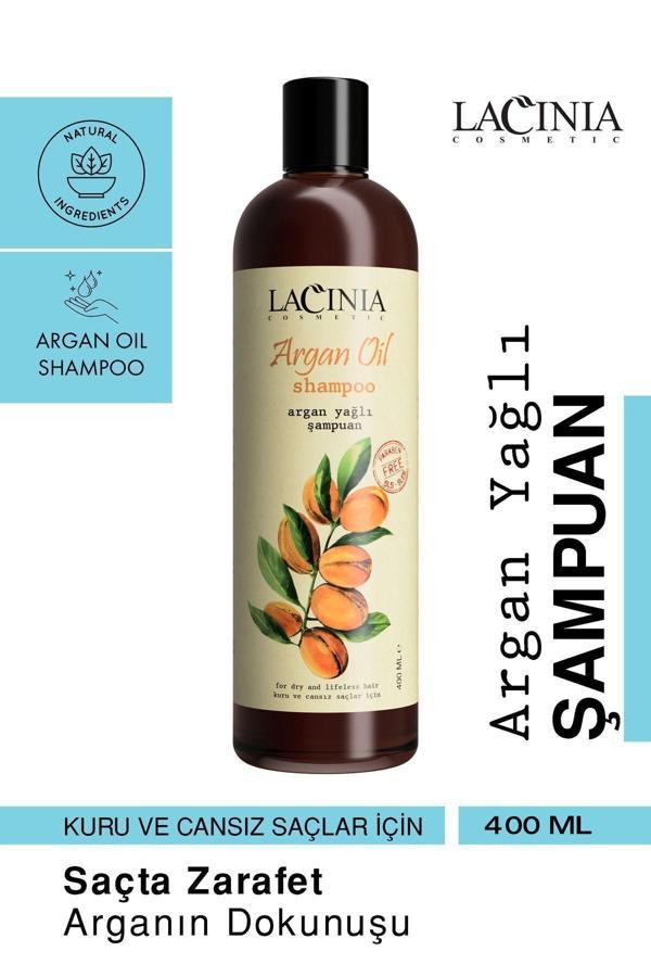 Lacinia Argan Yağlı Şampuan 400Ml - Image 1