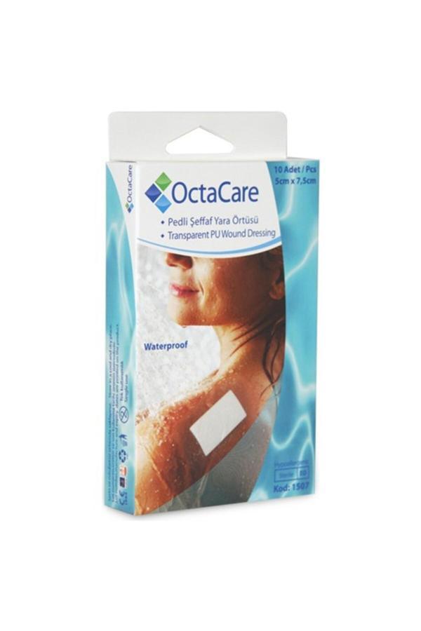 Octacare Pedli Şeffaf Yara Örtüsü 5*7,5 Cm 10 Adet - Image 1