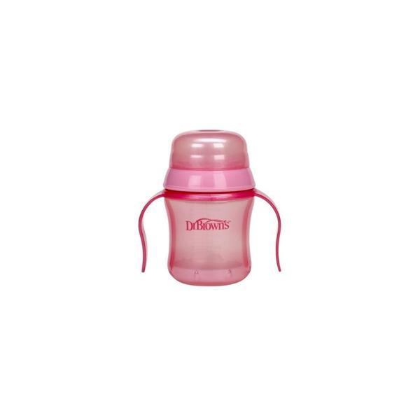 Dr. Brown's Silikon Uçlu Bardak 6+ Ay Pembe - Image 1