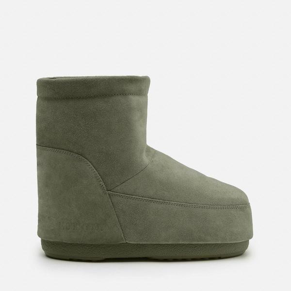 Kız Çocuk Bot (Kar) 14094000-001 Moon Boot Icon Low Nolace Suede Bamboo (33-35) - Image 1