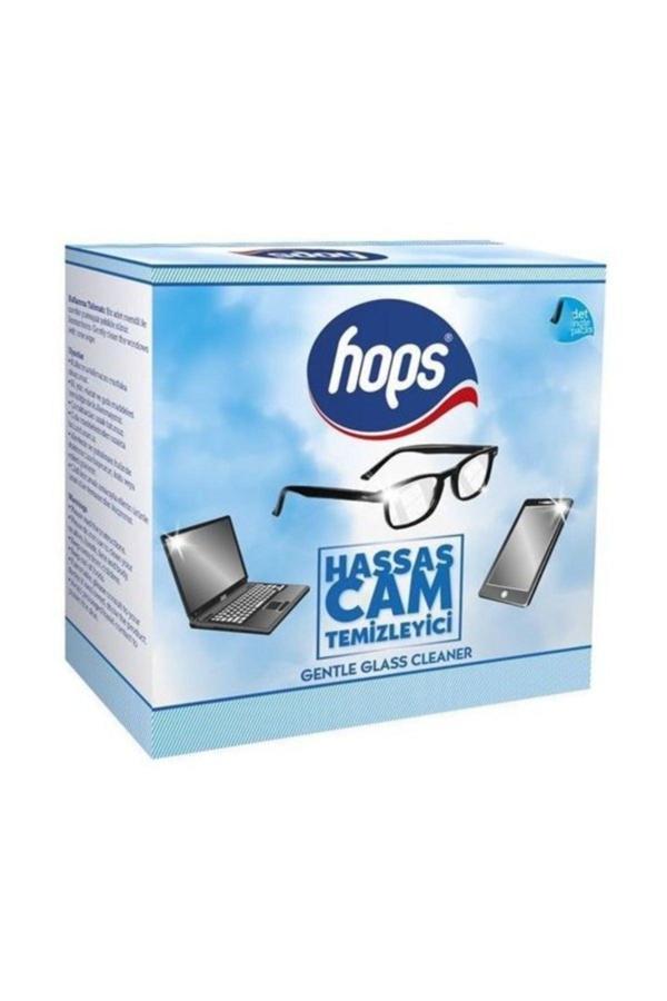 Hops Mavitasarımdan  Hassas Cam Temizleyici Mendil 40'Lı Paket 2 Adet - Image 1