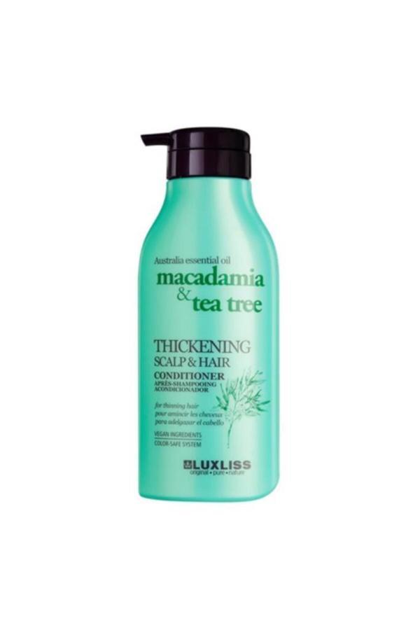 Luxlıss Thickening Macadamia Tea Tree Thickening Scalp- Hair Conditioner 500 Ml - Image 1