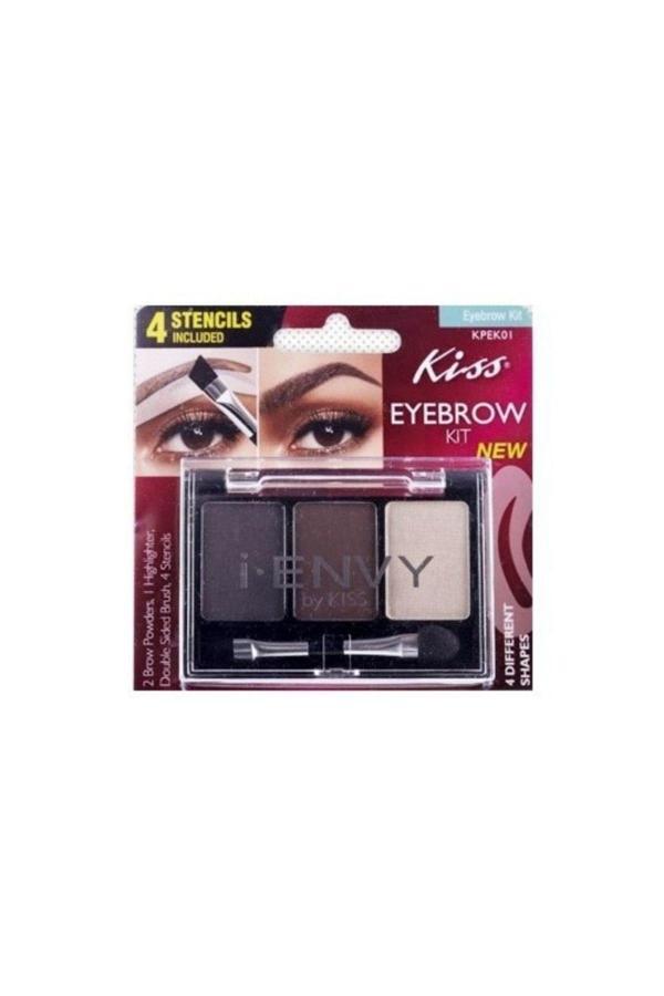 Kiss Kaş Boyama Kiti - Eyebrow Kit 0731509608502 - Image 1
