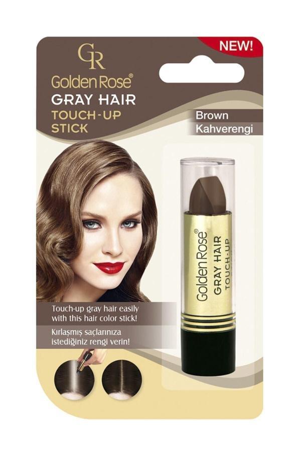 Golden Rose Saç Beyazlarını Kapatan Stick Kahverengi - Grey Hair Touch-Up Stick 8691190067588 - Image 1