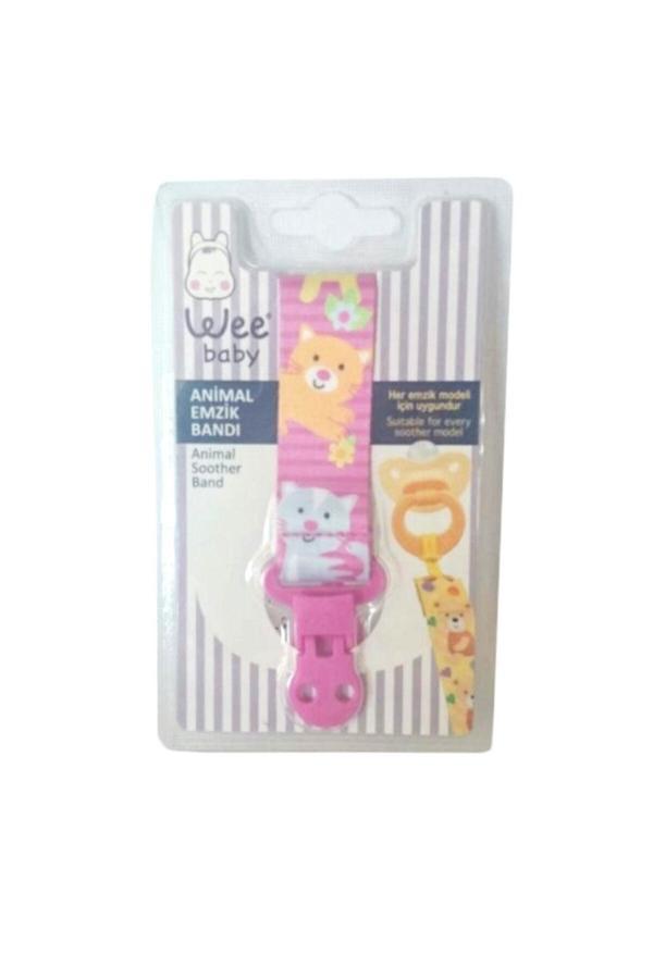 Wee Baby Animal Emzik Bandı Pembe - Image 1