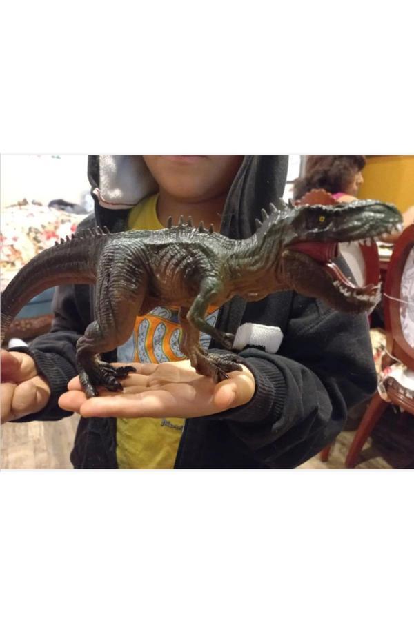 Lrs Store T-Rex Süper Gerçekçi Dinazor Trex Figür 30 Cm Kapanıp Açılabilen Ağız Hediye Oyuncak Dinozor - Image 1