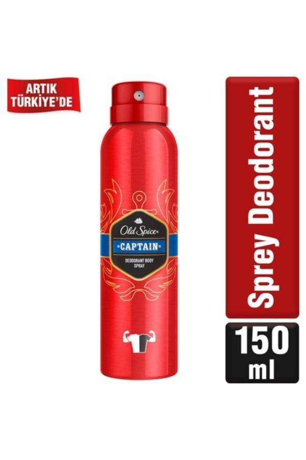 Old Spice Captain Deodorant Sprey 150 Ml - Image 1