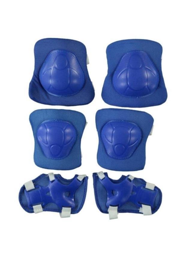 Lrs Store Yüksek Yoğunluklu Çocuk Koruyucu Set 6 Parça Dizlik Dirseklik El Pedi Paten Scooter Bisiklet - Image 1