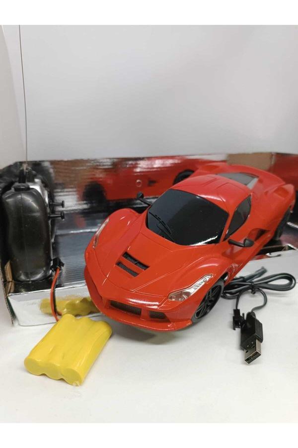 Lrs Store Uzaktan Kumandalı Şarjlı Araba Ferrari Full Fonsiyon Şık Tasarım Büyük Boy - Image 1