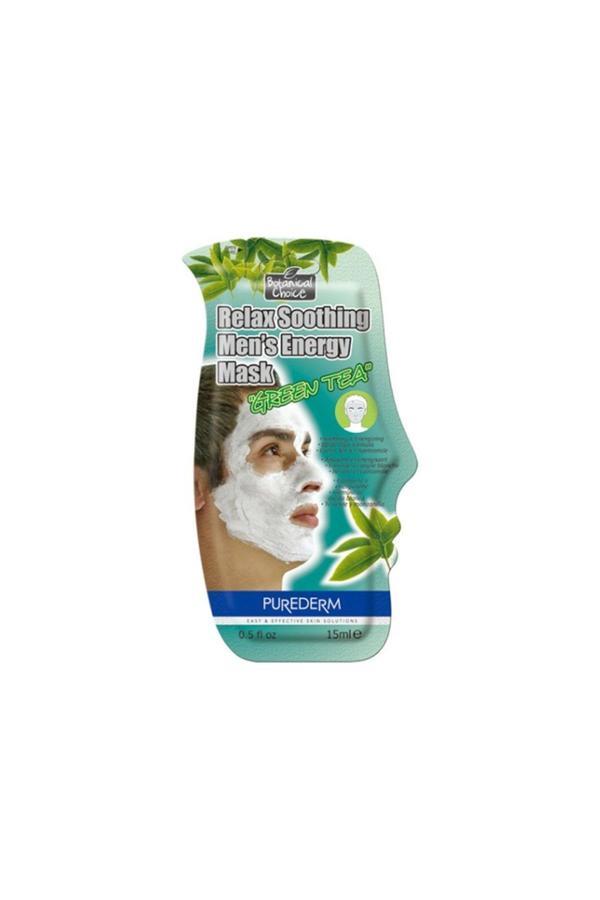 Purederm Yeşil Çaylı Rahatlatıcı Erkek Maskesi 3 Lü - Image 1