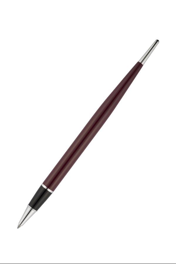 Scrikss 17 Tükenmez Kalem Kilasik Silver Bordo - Image 1