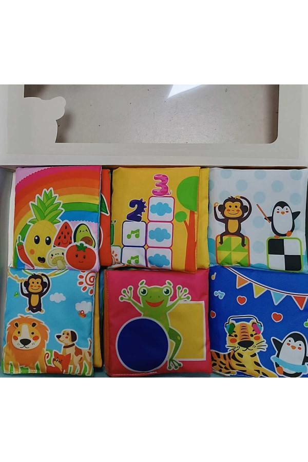 Lrs Store Bebeğimin Ilk Kitap Seti Hışırtılı Kitaplar 6 Adet - Image 1