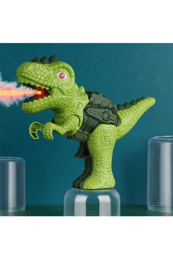 Lrs Store Işıklı Sesli Oyuncak Dinazor Buhar Püskürten Buhar Çıkaran Dinozor T-Rex - Image 1