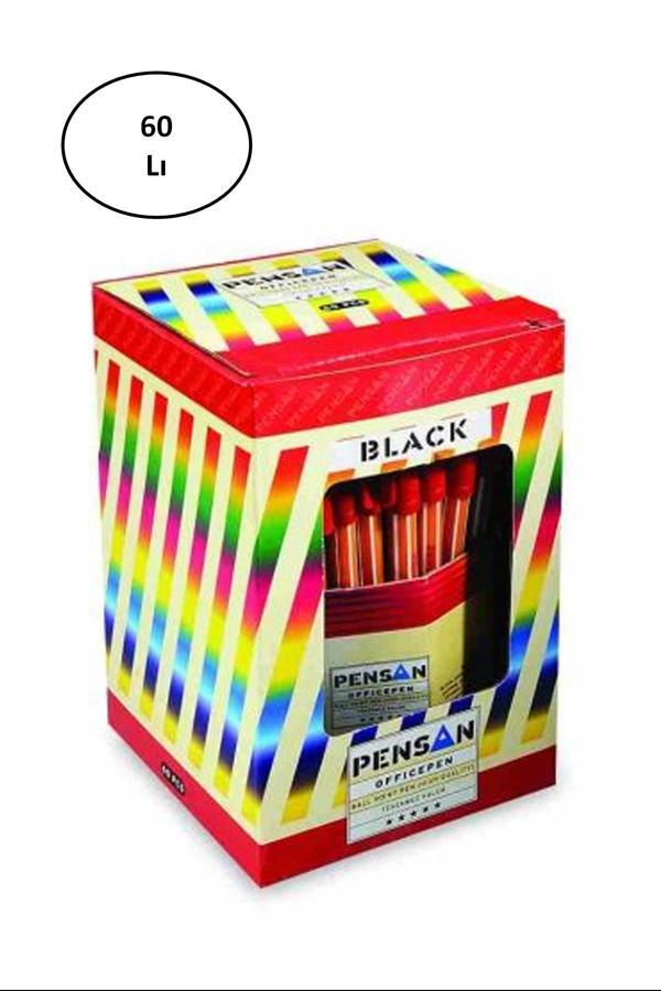 Pensan Tükenmez Kalem Offispen 1 Mm Kırmızı 60'lı - Image 1