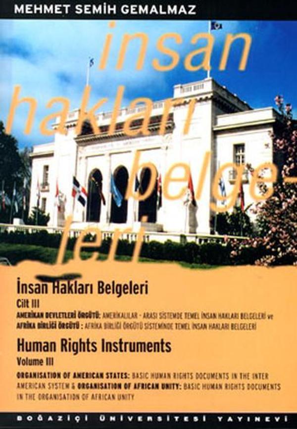 İnsan Hakları Belgeleri Cilt: 3 - Boğaziçi Üniversitesi Yayınevi - Image 1