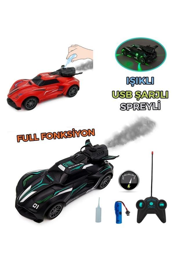 Lrs Store Uzaktan Kumandalı Şarjlı Araba Buhar Çıkaran Nitro Yarış Arabası - Image 1