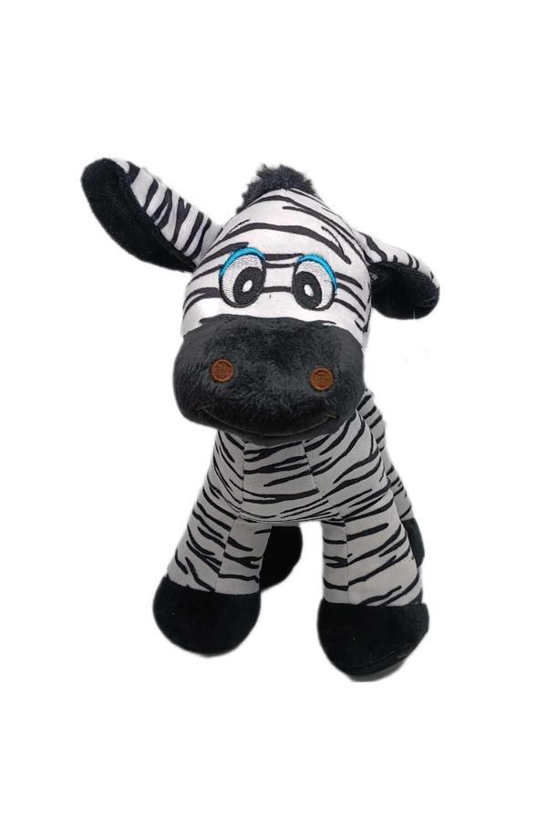 Lrs Store Sevimli Uyku Ve Oyun Arkadaşı Peluş Zebra Madagaskar 30 Cm Oyuncak - Image 1