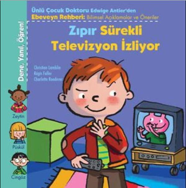 Zıpır Sürekli Televizyon İzliyor - Tudem Yayınları - Image 1