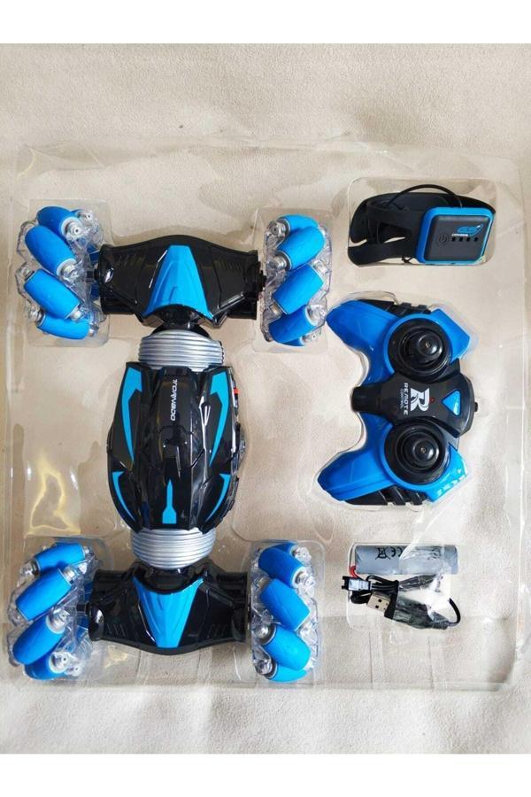 Lrs Store Uzaktan Kumandalı Full Fonksiyon Araba Şarjlı El Sensörlü Paletli Teker Süper Kalite Stunt Car - Image 1