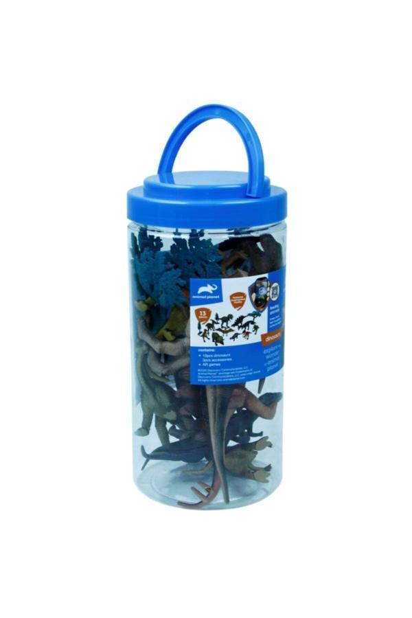 Animal Planet Oyuncak Dinazor Hayvan Seti 13 Parça - 23 Cm Kovada Dinozor Seti - Image 1