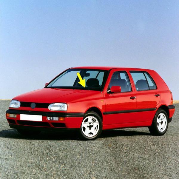 VW Golf 3 1992-1998 Ön Sol Sürücü Taraf Silecek Kolu 1H1955409C - Image 1